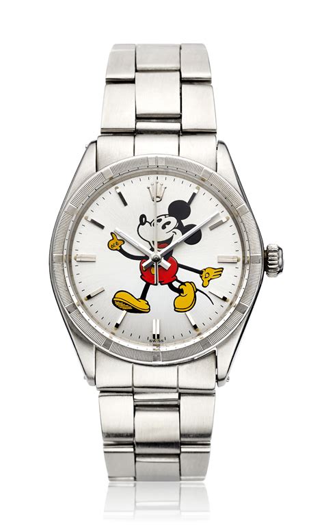 rolex mickey mouse watch